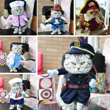 Load image into Gallery viewer, Christmas Cat Clothes Halloween Clothes For Cats Costume New Year Outfit Pet Cat Clothes For Chihuahua Winter Warm Pet Clothes

