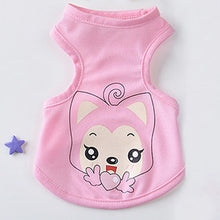 Load image into Gallery viewer, Pet Cat Clothes for Cats Summer Vest T Shirt Dog Cat Clothes Costume for Small Dogs Cartoon Vest for Puppy 35
