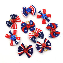 Load image into Gallery viewer, 20PCS pet Bows Dog Hair Bows for Puppy Yorkshirk Small Dogs Hair Accessories Grooming Bows Rubber Bands Dog Bows Pet Supplies
