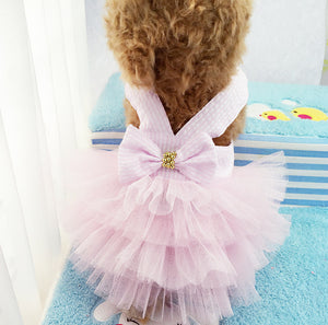 FAROOT Pet Dog Ballet Skirt Clothes Puppy Cat Lacs TUTU Dress Chihuahua Dog Apparel Princess Dress