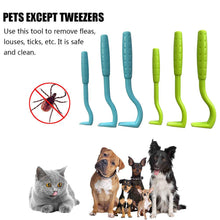 Load image into Gallery viewer, 3PCS Pet Flea Remover Tool Tick Removal Tick Picker Hook Pet Comb Pet Cat Dog Grooming Supplies Dog Accessories
