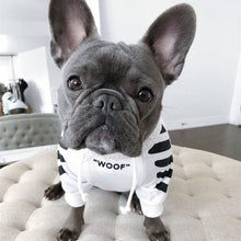 Load image into Gallery viewer, French Bulldog Clothes Dog Hoodie Adidog Warm Sport Retro Dog Hoodies Pet Clothes Puppy Dog Pugs Puppy Clothes Chihuahua
