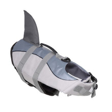 Load image into Gallery viewer, Dog Swimsuit Shark Pet Dog Life Vests Summer Pet Clothes Oxford Breathable Float Dog Life Jacket for Small Middle Large Dogs
