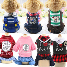 Load image into Gallery viewer, Autumn Pet Dog Clothes For Dogs Overalls Pet Jumpsuit Puppy Cat Clothing For Dog Coat Thick Pets Dogs Clothing Chihuahua York
