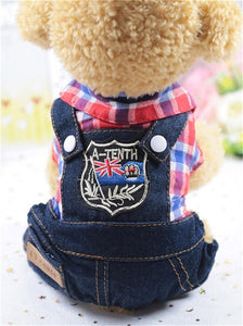 Autumn Pet Dog Clothes For Dogs Overalls Pet Jumpsuit Puppy Cat Clothing For Dog Coat Thick Pets Dogs Clothing Chihuahua York