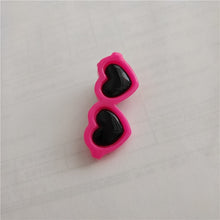 Load image into Gallery viewer, New Pet Lovely Heart Sunglasses Hairpins Pet Dog Bows Hair Clips for Puppy Dogs Cat Yorkie Teddy Pet Hair Decor Pet Supplies 1pc
