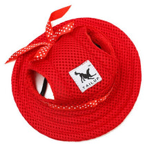 Load image into Gallery viewer, Pet Dog Accessories Summer Dog Hat Cap Pets Breathable Mesh Dog Hats Princess Beach Hat For Small Chihuahua York Ropa Para 15 S1
