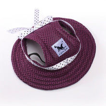 Load image into Gallery viewer, Pet Dog Accessories Summer Dog Hat Cap Pets Breathable Mesh Dog Hats Princess Beach Hat For Small Chihuahua York Ropa Para 15 S1
