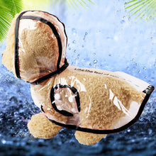 Load image into Gallery viewer, Waterproof Dog Puppy Raincoat Transparent Rain Coat Pets Raincoats For Small Dogs Pet Clothes Chihuahua Corgi Teddy Yorkie GGC21
