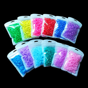 TPU Pet grooming rubber band Dog headwear Dog Teddy York rubber band 20g about 360PCS 2mm