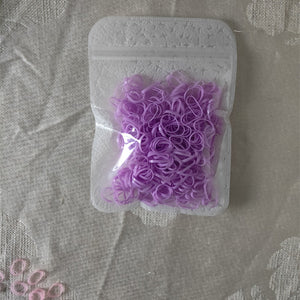 TPU Pet grooming rubber band Dog headwear Dog Teddy York rubber band 20g about 360PCS 2mm