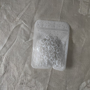 TPU Pet grooming rubber band Dog headwear Dog Teddy York rubber band 20g about 360PCS 2mm