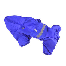 Load image into Gallery viewer, Dog Raincoat Puppy Rain Coat with Hood Reflective Waterproof Dog Clothes Soft Breathable Pet Cat Small Dog Rainwear XS - 2XL
