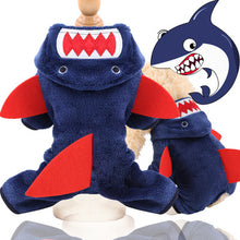 Load image into Gallery viewer, xs-2xl Hot Sale Pet Cat Clothes Funny Dinosaur Costumes Fall Winter Warm Plush Coat Small Cat Kitten Hoodie Puppy Dog Clothes
