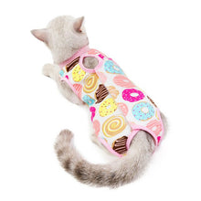 Load image into Gallery viewer, Soft Cat Clothes Recovery Suit For Wounds Dog Shirt After Surgery Wear Cat Clothing Anti Pet Licking Wounds Cat Vest S-XL
