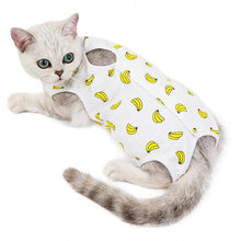 Load image into Gallery viewer, Soft Cat Clothes Recovery Suit For Wounds Dog Shirt After Surgery Wear Cat Clothing Anti Pet Licking Wounds Cat Vest S-XL
