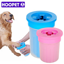 Load image into Gallery viewer, HOOPET Pet Cats Cleaner Dogs Foot Clean Cup For Dogs Cats Cleaning Tool Plastic Washing Brush Paw Washer Pet Accessories for Dog
