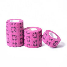 Load image into Gallery viewer, Outdoor Medical Bandage first aid kit Colorful Pet Bandage Adhesive elastic bandage Self adhesive breathable Tape
