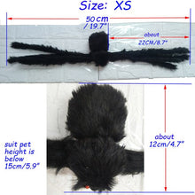Load image into Gallery viewer, Dog Halloween Pet Costume Funny Joke Cat accessories Black Spider Prank Scary Prop Horror party Villain Bug terror Animals DIY
