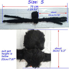 Load image into Gallery viewer, Dog Halloween Pet Costume Funny Joke Cat accessories Black Spider Prank Scary Prop Horror party Villain Bug terror Animals DIY

