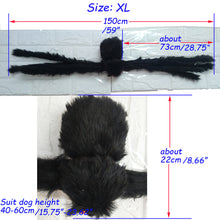Load image into Gallery viewer, Dog Halloween Pet Costume Funny Joke Cat accessories Black Spider Prank Scary Prop Horror party Villain Bug terror Animals DIY

