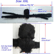 Load image into Gallery viewer, Dog Halloween Pet Costume Funny Joke Cat accessories Black Spider Prank Scary Prop Horror party Villain Bug terror Animals DIY
