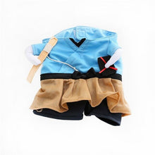 Load image into Gallery viewer, Funny Cat Dog Costume Uniform Suit Cat Clothes Costume Puppy Clothes Dressing Up Suit Party Clothing For Cat Cosplay Clothes
