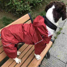 Load image into Gallery viewer, Big Dog Clothes Raincoat for Dog Waterproof Rain Cape for Pet Clothing Golden Large Pet Dogs Rain coat Jumpsuit Rain Suit

