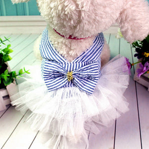 1PC  Princess Dress For Small Medium Dogs Fashion Dog Clothes Dress Pet Accessories Teddy Puppy Wedding Dresses