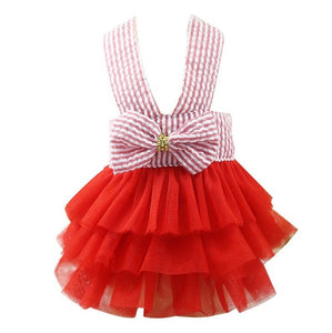 1PC  Princess Dress For Small Medium Dogs Fashion Dog Clothes Dress Pet Accessories Teddy Puppy Wedding Dresses