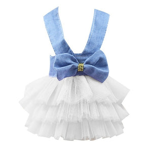 1PC  Princess Dress For Small Medium Dogs Fashion Dog Clothes Dress Pet Accessories Teddy Puppy Wedding Dresses