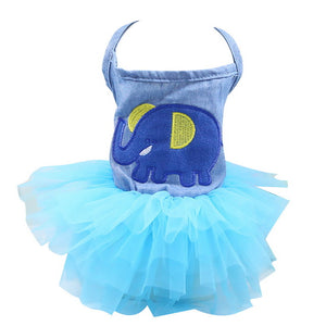 1PC  Princess Dress For Small Medium Dogs Fashion Dog Clothes Dress Pet Accessories Teddy Puppy Wedding Dresses