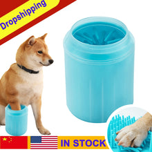 Load image into Gallery viewer, Pet Cats Dogs Foot Clean Cup for Dogs Cats Cleaning Tool Soft Plastic Washing Brush Paw Washer Pet Dog Accessories
