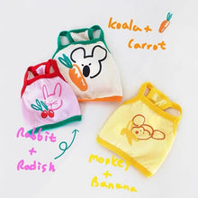 Load image into Gallery viewer, Summer Dog Clothes Cartoon Rabbit Carrot T-shirt Vest For Small Medium Puppy Yorkshire Shih Tzu Cute Pets Outdoor Ropa Perro
