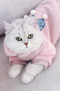 Hoodie Stuff Cat Accessories Clothes Dog Pet Winter Jacket Pet Costume Cats Clothes Dog Sweater Ropa Para Gato Cat Coat QJJ60MWT