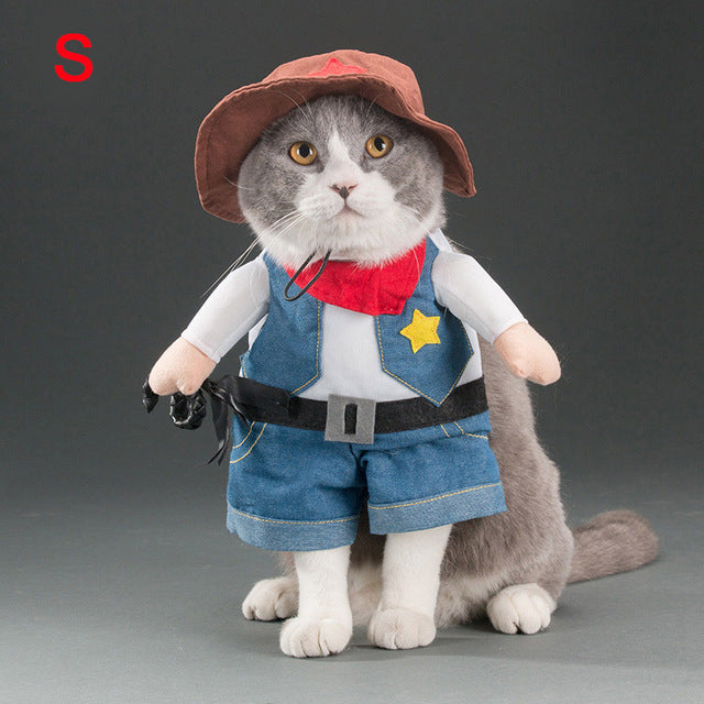Funny Chinese Princess Cosplay Clothes for Cats Dogs Halloween Christmas Costume Cats Clothes E2S