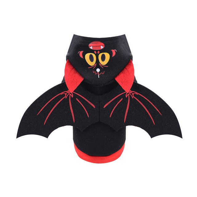 Halloween Outfit Costume Jacket Cat Clothes Carnival Party Funny Pet Clothes Winter Dog Small Dogs Cats Clothes Hoodie Puppy