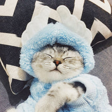 Load image into Gallery viewer, Cat Clothes Kitten Cat Cute Funny Pet Transformation Clothes Kitten Autumn and Winter Clothes Halloween Dress Up Supplies
