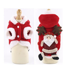 Load image into Gallery viewer, PUOUPUOU Dog Clothes Winter Warm Pet Dog Jacket Coat Puppy Christmas Clothing Hoodies for Small Medium Dogs Puppy Outfit XS-2XL

