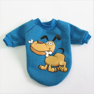Cartoon Dog Pet Dog Clothes For Dogs Coat Jacket Cotton Ropa Perro French Bulldog Clothing For Dogs Pets Clothing