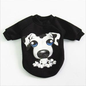 Cartoon Dog Pet Dog Clothes For Dogs Coat Jacket Cotton Ropa Perro French Bulldog Clothing For Dogs Pets Clothing