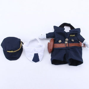 Pet Dog Halloween Clothes Dogs Holding a Knife Halloween Christmas Costume Novelty Funny Pet Cat Party Cosplay Apparel Clothing