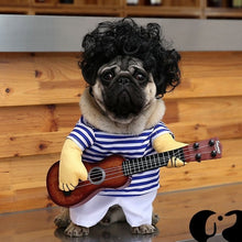 Load image into Gallery viewer, Pet Dog Halloween Clothes Dogs Holding a Knife Halloween Christmas Costume Novelty Funny Pet Cat Party Cosplay Apparel Clothing
