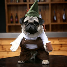Load image into Gallery viewer, Pet Dog Halloween Clothes Dogs Holding a Knife Halloween Christmas Costume Novelty Funny Pet Cat Party Cosplay Apparel Clothing
