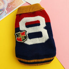 Load image into Gallery viewer, Pet Sweater Puppy Dog Clothes Cat Clothing Puppy Autumn And Winter Thick High Collar Warm Teddy Bichon Bulldog
