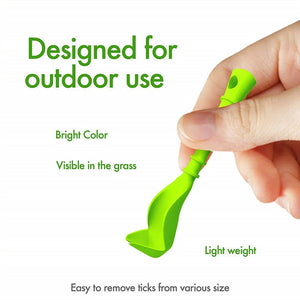 2 Pcs Tick Remover Set Louse Accessories Fleas Lice Removal Horse Skin Cat Dog Hook Pet Groom Itchy Relieve Small Portable Comb