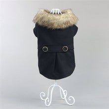 Load image into Gallery viewer, New design luxury Pet dog clothes big fur coat pet Autumn winter dog clothing XS-3XL pet winter Woolen coat pet products
