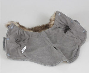New design luxury Pet dog clothes big fur coat pet Autumn winter dog clothing XS-3XL pet winter Woolen coat pet products
