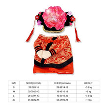 Load image into Gallery viewer, Funny Pet Dog Clothes Lion Dance Cat Costume For Small Medium Dogs Corgi New Year Traditional Clothing French Bulldog Dress Up
