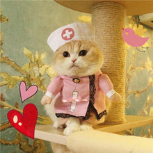 Load image into Gallery viewer, Funny Cat Clothes Pirate Suit Clothes For Cat Costume Clothing Corsair Halloween Clothes Dressing Up Cat Party Costume Suit 23
